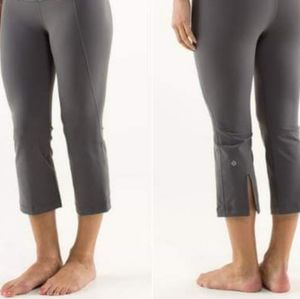 LULULEMON Gather & Crow Grey Crops